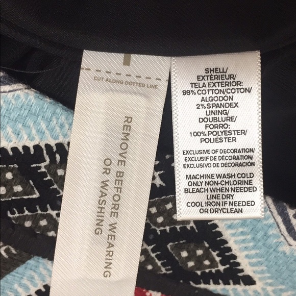 Loft Vibrant Boho Shift Skirt - Picture 12 of 12